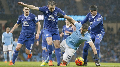 Man City 0-0 Everton (Vòng 21 Ngoại hạng Anh 2015/16)