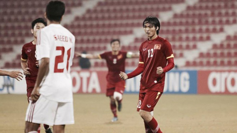 U23 Việt Nam 2-3 U23 UAE (VCK U23 châu Á 2016)