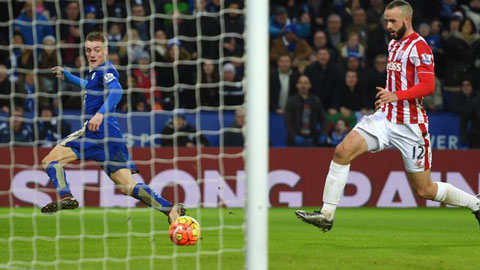 Leicester City 3-0 Stoke City (Vòng 23 Ngoại hạng Anh 2015/16)