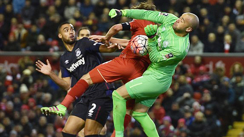 Liverpool 0-0 West Ham (Vòng 4 FA Cup 2015/16)