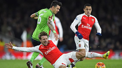 Arsenal 0-0 Southampton (Vòng 24 Ngoại hạng Anh 2015/16)