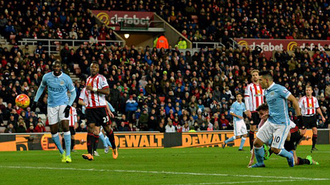 Sunderland 0-1 Man City (Vòng 24 Ngoại hạng Anh 2015/16)