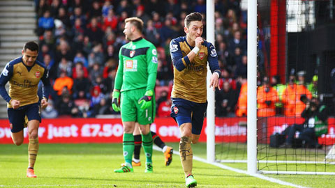Bournemouth 0-2 Arsenal (Vòng 25 Ngoại hạng Anh 2015/16)