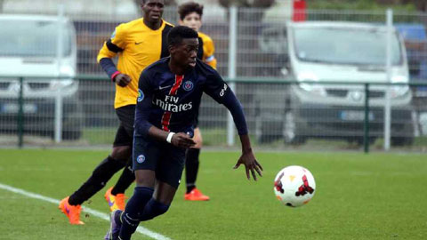 Con trai của huyền thoại George Weah ghi 5 bàn trong màu áo đội trẻ PSG