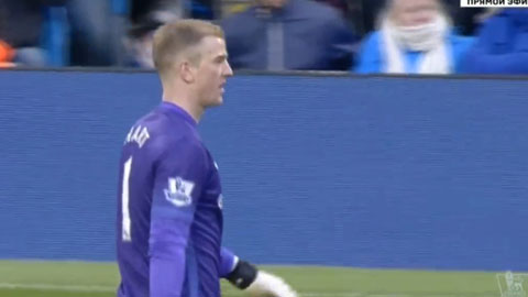 Joe Hart cứu thua cho Man City (Man City 0-0 Tottenham)
