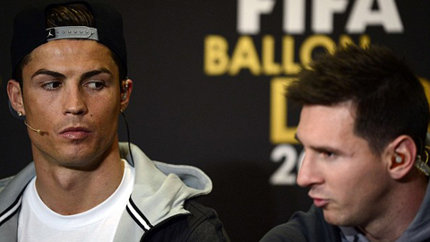 Ronaldo tỏ tình với Messi nhân dịp Valentine