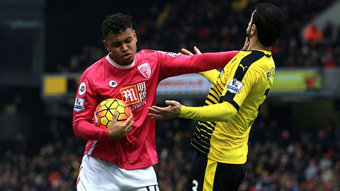 Watford 0-0 Bournemouth (Vòng 27 ngoại hạng Anh 2015/16)