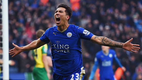 Leicester City 1-0 Norwich City (Vòng 27 ngoại hạng Anh 2015/16)