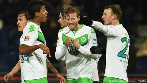 Hannover 0-4 Wolfsburg (Vòng 24 Bundesliga 2015/16)