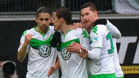 Wolfsburg 2-1 M'Gladbach (Vòng 25 Bundesliga 2015/16)