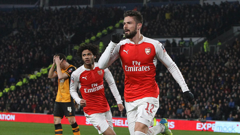 Hull City 0-4 Arsenal (Đá lại vòng 5 FA Cup 2015/16)