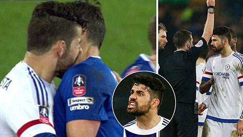 Diego Costa: Đã hay ăn vạ lại còn côn đồ