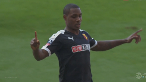 Ighalo mở tỷ số trận đấu (Arsenal 0-1 Watford)