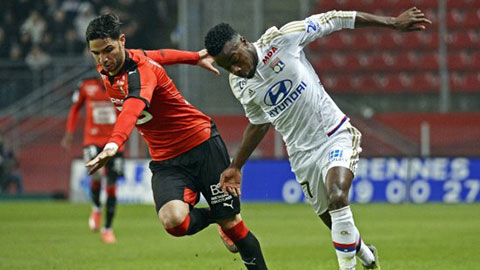 Rennes 2-2 Lyon (Vòng 30 Ligue 1 2015/16)