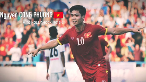 Công Phượng, Tuấn Anh cực chất trong clip giới thiệu J-League