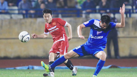 Quay chậm những hình ảnh đẹp của ĐT Việt Nam trước Than Quảng Ninh