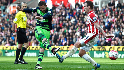 Stoke City 2-2 Swansea City (Vòng 32 Ngoại hạng Anh 2015/16)