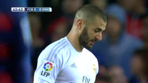 Benzema dứt điểm lên trời (Barcelona 0-0 Real Madrid)     