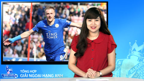 Vòng 33 Ngoại hạng Anh: M.U thua thảm Tottenham, Leicester vững ngôi đầu