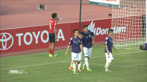 Gonzalo lập cú đúp cho Hà Nội T&T (Long An 0-4 Hà Nội T&T)