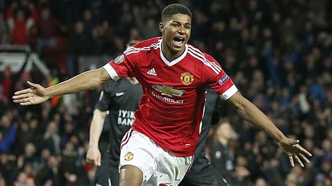 7 bàn thắng của Rashford cho M.U từ đầu mùa