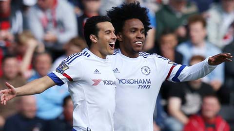 Pedro ghi bàn cho Chelsea (Bournemouth 0-1 Chelsea)