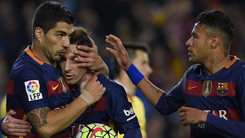 Barcelona 6-0 Sporting Gijon (Vòng 35 La Liga 2015/16)