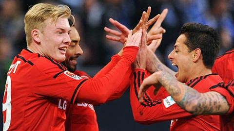 Schalke 04 2-3 Leverkusen (Vòng 31 Bundesliga 2015/16)