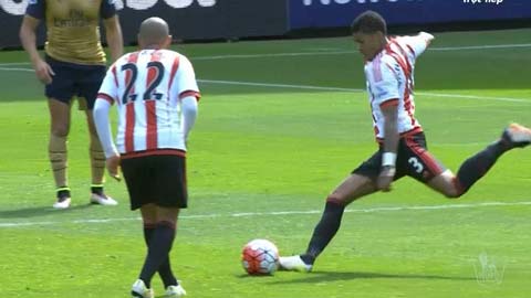 Bóng dội xà ngang Arsenal (Sunderland 0-0 Arsenal)