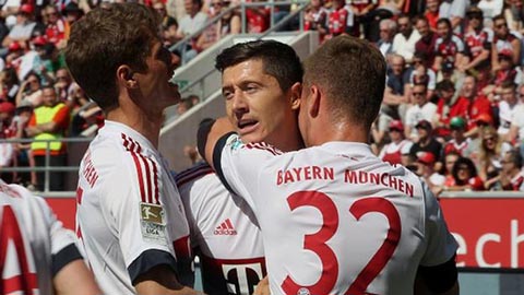 Ingolstadt 1-2 Bayern Munich (Vòng 33 Bundesliga 2015/16)