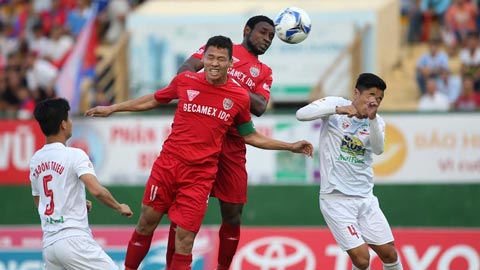 B.Bình Dương 5-0 HA.GL (Vòng 9 V.League 2016)