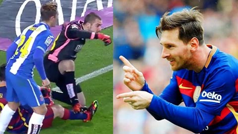 Messi dùng lời lẽ tục tĩu chửi thủ thành Espanyol