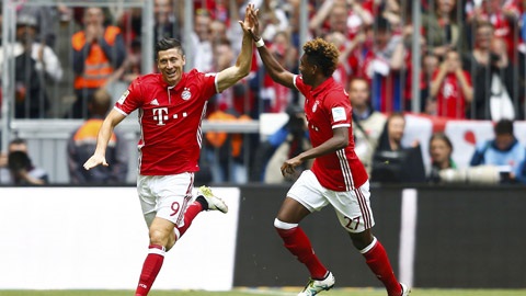 Bayern Munich 3-1 Hannover 96 (Vòng 34 Bundesliga 2015/16)