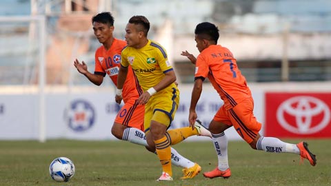  SHB.Đà Nẵng 1-1 SLNA (Vòng 10 V.League 2016)