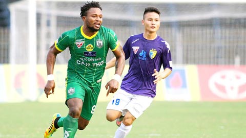 XSKT Cần Thơ 3-0 Hà Nội T&T (Vòng 10 V.League 2016)