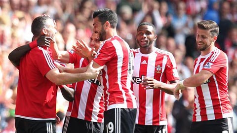 Southampton 4-1 Crystal Palace (Vòng 38 Ngoại hạng Anh 2015/16)