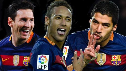 Những pha phối hợp ghi bàn tuyệt đỉnh của tam tấu Messi, Suarez, Neymar