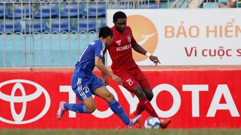 QNK. Quảng Nam 2-1 B.Bình Dương (Đá bù vòng 2 V.League 2016)