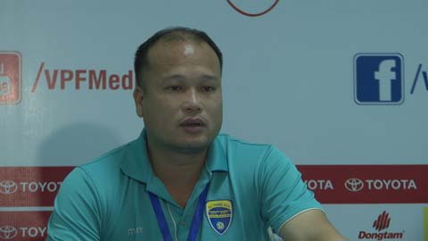 HLV FLC Thanh Hóa: Thời tiết ảnh hưởng đến chân chuyền số 1 V.League