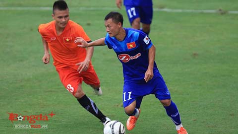 ĐT Việt Nam 0-0 U21 Việt Nam (Đá tập)