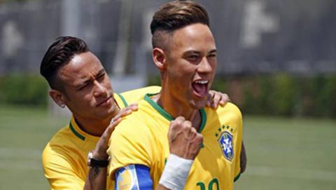 Neymar há hốc miệng và 