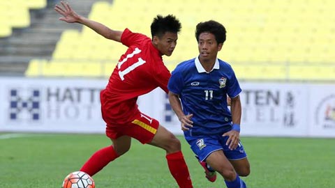 U21 Việt Nam 0-2 U21 Thái Lan (U21 Nations Cup 2016)