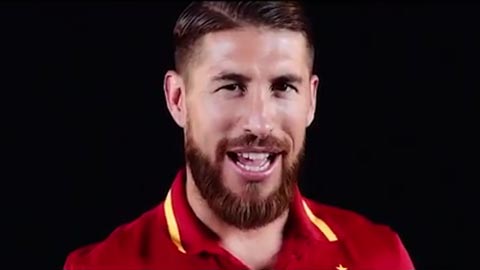 Ramos thể hiện ca khúc chính thức của EURO 2016 cực chất