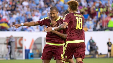 Uruguay 0-1 Venezuela (Bảng C - Copa America 2016)