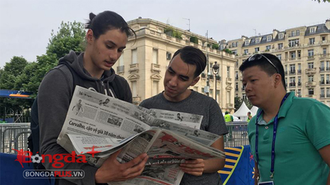 Từ Paris: Không khí tại Fanzone sau chiến thắng ngọt ngào của đội tuyển Pháp