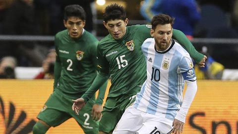 Argentina 3-0 Bolivia (Bảng D Copa America 2016)
