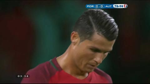 Ronaldo sút hỏng penalty đầu tiên tại VCK EURO 2016