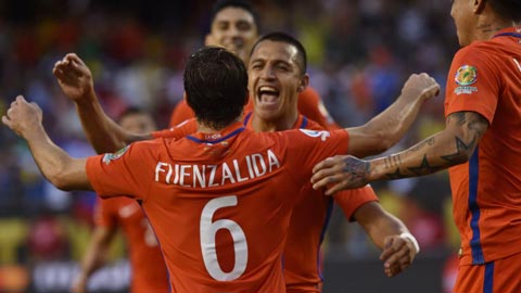 Colombia 0-2 Chile (Bán kết Copa America 2016)