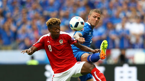 Áo 1-2 Iceland: Áo về nước, Iceland gặp Anh ở vòng 1/8