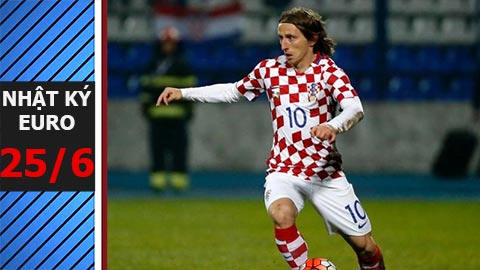 Nhật ký EURO 25/6: Maradona đánh giá Croatia cao hơn Bồ Đào Nha